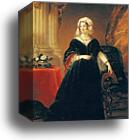 Portrait of Princess Tatiana Vasilievna Yusupova by Christina Robertson, Canvas Print