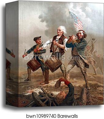 Spirit of '76 by Archibald Willard, Canvas Print