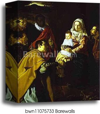 The Adoration of the Magi by Diego Velázquez, Canvas Print The Adoration of the Magi by Diego Velázquez, Canvas Print