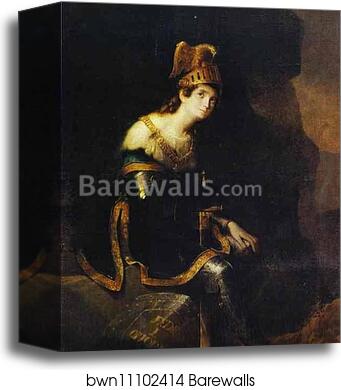 Portrait of Princess Zinaida Volkonskaya in a Costume of Tankred by Feodor Bruni, Canvas Print