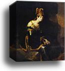 Portrait of Princess Zinaida Volkonskaya in a Costume of Tankred by Feodor Bruni, Canvas Print