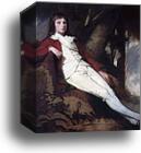 A Boy, called 'William Pitt' by George Romney, Canvas Print