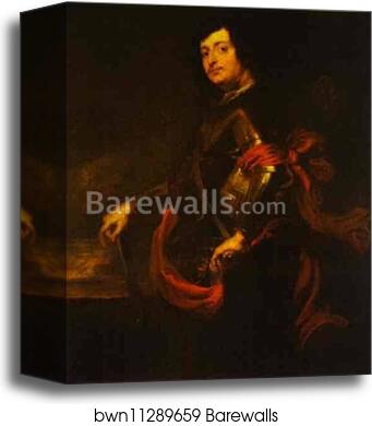 Portrait of the Prefect Raphael Racius by Sir Anthony Van Dyck, Canvas Print Portrait of the Prefect Raphael Racius by Sir Anthony Van Dyck, Canvas Print
