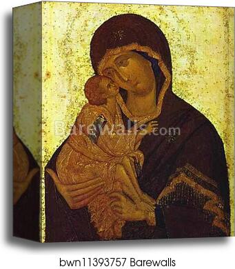 The Don Virgin by Theophanes The Greek, Canvas Print