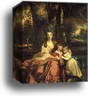 Lady Elizabeth Delmé and Her Children by Sir Joshua Reynolds, Canvas Print