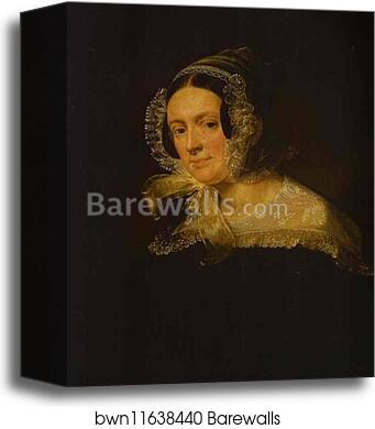 Portrait of E. V. Kireyevskaya by Vasily Tropinin, Canvas Print
