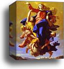 The Assumption of the Virgin by Nicolas Poussin, Canvas Print