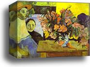 Te Tiare Farani (Bouquet of Flowers) by Paul Gauguin, Canvas Print