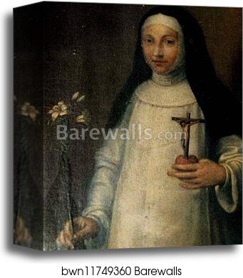 Portrait of a Nun (Portrait of Elena Anguissola) by Sofonisba Anguissola, Canvas Print Portrait of a Nun (Portrait of Elena Anguissola) by Sofonisba Anguissola, Canvas Print