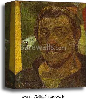 Self-Portrait by Paul Gauguin, Canvas Print