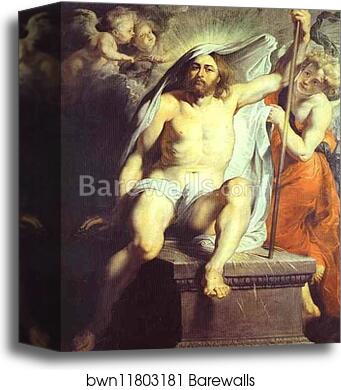 Christ Risen by Peter Paul Rubens, Canvas Print