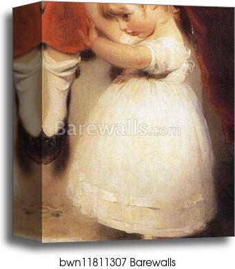 The Children of Ayscoghe Boucherett. Detail by Sir Thomas Lawrence, Canvas Print The Children of Ayscoghe Boucherett. Detail by Sir Thomas Lawrence, Canvas Print