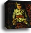 Portrait of Nikolay Gay, the Artist's Grandson by Nikolay Gay, Canvas Print