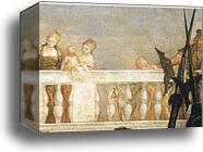 The Family of Darius Before Alexander the Great. Detail by Paolo Veronese, Canvas Print