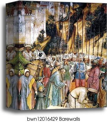 The Beheading of St. George by Altichiero Da Zevio, Canvas Print