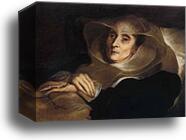 Portrait of Sofonisba Anguissola by Sir Anthony Van Dyck, Canvas Print