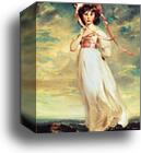 Sarah Barrett Moulton ('Pinkie') (1783-95) by Sir Thomas Lawrence, Canvas Print