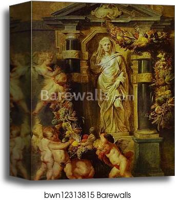 The Statue of Ceres by Peter Paul Rubens, Canvas Print