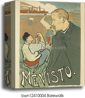 Mévisto by Henri-Gabriel Ibels, Canvas Print