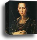 Portrait of Eleonora of Toledo as an Old Woman by Agnolo Bronzino, Canvas Print