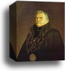 Portrait of Adjutant-General K. A. Shilder by Sergey Zaryanko, Canvas Print