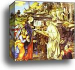 The Apparition of the Virgin to St. Bernard by Filippino Lippi, Canvas Print