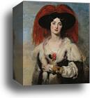 Mrs. Robert, Later Lady Peel by Sir Thomas Lawrence, Canvas Print