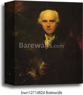 Joseph Farington, RA (1747-1821) by Sir Thomas Lawrence, Canvas Print