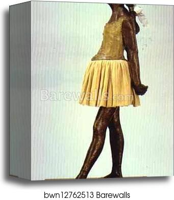 Little Fourteen-Year-Old Dancer by Edgar Degas, Canvas Print