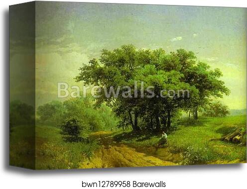 Hot Summer Day by Feodor Vasilyev, Canvas Print
