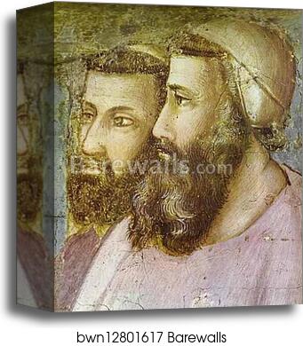 Confirmation of the Rule. Detail by Giotto, Canvas Print