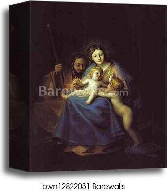 The Holy Family by Francisco De Goya Y Lucientes, Canvas Print
