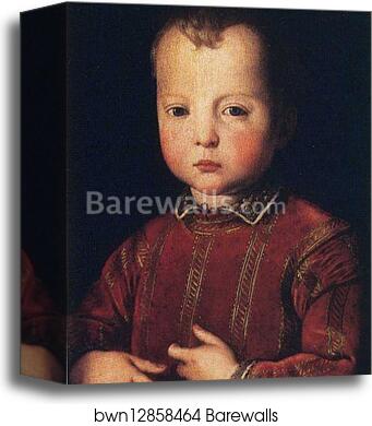 Portrait of Garcia de'Medici by Agnolo Bronzino, Canvas Print Portrait of Garcia de'Medici by Agnolo Bronzino, Canvas Print