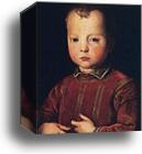 Portrait of Garcia de'Medici by Agnolo Bronzino, Canvas Print