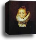 Portrait of the Lady-in-Waiting of the Infanta Isabella by Peter Paul Rubens, Canvas Print