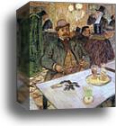 Portrait of Monsieur Boileau by Henri De Toulouse-Lautrec, Canvas Print