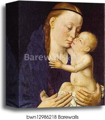 Virgin and Child by Dieric Bouts The Elder, Canvas Print