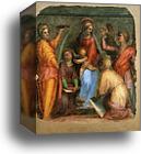 Sacra Conversazione by Jacopo Carrucci, Known As Pontormo, Canvas Print