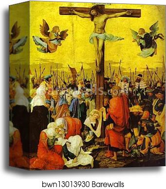 Crucifixion by Albrecht Altdorfer, Canvas Print