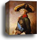 Portrait of Paul I, Emperor of Russia by Vladimir Borovikovsky, Canvas Print