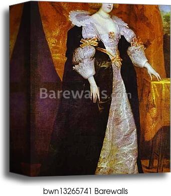 Portrait of an Unknown Woman by Sir Anthony Van Dyck, Canvas Print Portrait of an Unknown Woman by Sir Anthony Van Dyck, Canvas Print