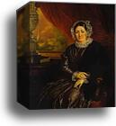 Portrait of E. P. Protasyeva by Vasily Tropinin, Canvas Print