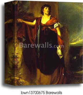 Lady Elizabeth Foster (1759-1824), Later Duchess of Devonshire by Sir Thomas Lawrence, Canvas Print