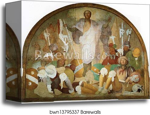 The Resurrection of Christ by Jacopo Carrucci, Known As Pontormo, Canvas Print
