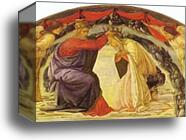 The Coronation of the Virgin by Filippino Lippi, Canvas Print