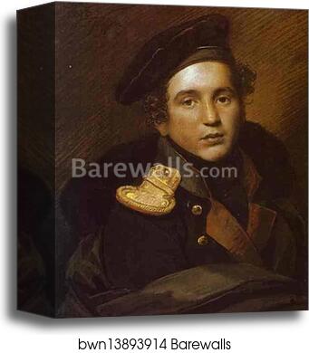 Portrait of P. A. Olenin by Orest Kiprensky, Canvas Print