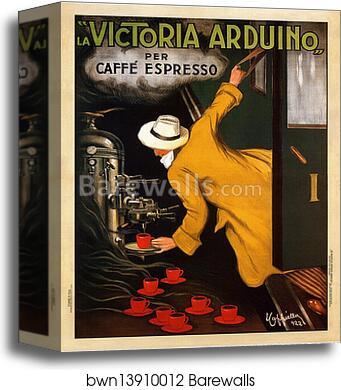 La "Victoria Arduino" per Caffé Espresso by Leonetto Cappiello, Canvas Print La "Victoria Arduino" per Caffé Espresso by Leonetto Cappiello, Canvas Print