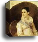 Portrait of N. V. Kochubey by Orest Kiprensky, Canvas Print