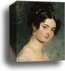 Lady Selina Meade. Detail by Sir Thomas Lawrence, Canvas Print
