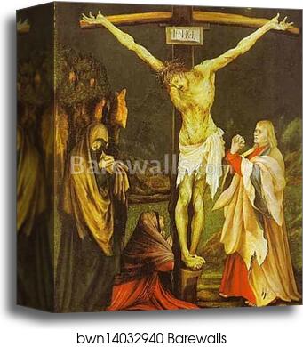The Small Crucifixion by Matthias Grünewald, Canvas Print